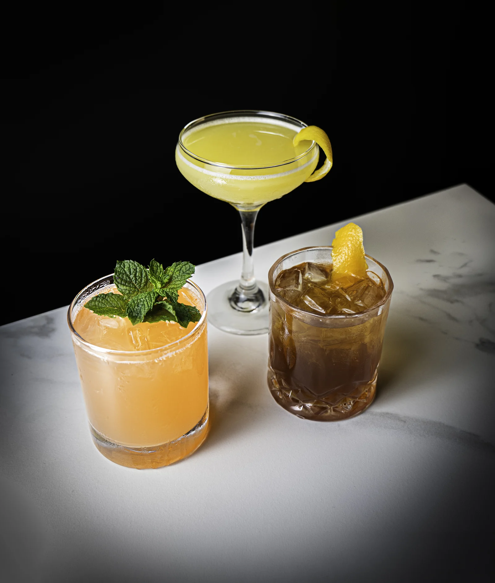 Bravado cocktails